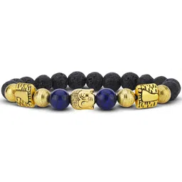 TOFFCRAFT Men Gold-Plated Beaded Bracelet-picture-52