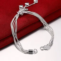 Yellow Chimes Set of 2 Crystals Cuff Bracelet image 3