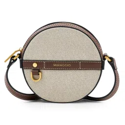 MIRAGGIO Dawn Ivory Crossbody Sling Bag (M) image 2