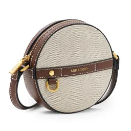 MIRAGGIO Dawn Ivory Crossbody Sling Bag (M) image 5