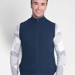 Crimsoune Club Ribbed Mock Collar Acrylic Cardigan Sweater-picture-14