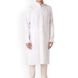 ZOIS Men Regular Pure Cotton Kurta with Churidar image 1