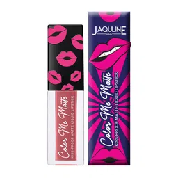 Jaquline USA Color Me Matte Long Lasting Liquid Lipstick 5 ml - Cinnamon Brown-picture-21