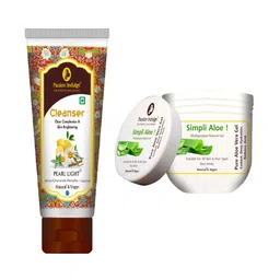 Passion Indulge Pearl Light Cleanser -100ml and Simpli Aloe Gel- 200ml-picture-35