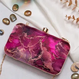 Swisni Printed Box Clutch-picture-15