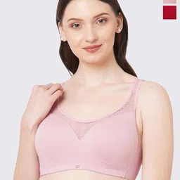 Soie Pack Of 2 Full Coverage Lightly Padded T-shirt Bra With All Day Comfort-image-95