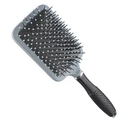 KLOY Ultra Paddle Hair Brush with Large Coverage - Grey & Black image 1