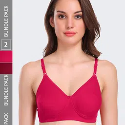 POOJA RAGENEE Pack of 2 Lightly Padded Full Coverage Bra-picture-12