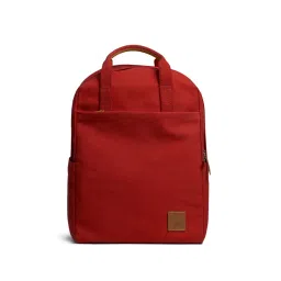 DailyObjects Crimson Red Field Backpack (M)-picture-18