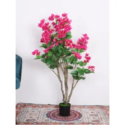 ARICK DECOR Artificial Pink Bougainvillea Tree with Pot (3.6 Feet)-picture-12
