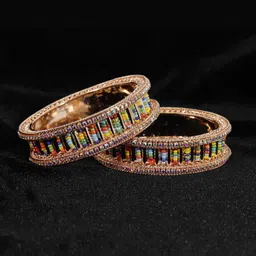 NMII Set Of 2 AD Studded Bangles-picture-24