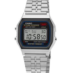 CASIO Vintage Series Unisex Printed Dial & Stainless Steel Digital Chronograph Watch D339-picture-14