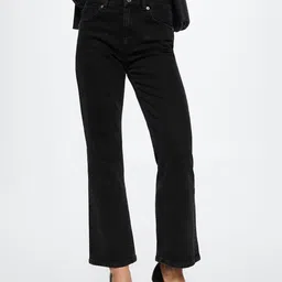MANGO Women Flared Stretchable Jeans-picture-39