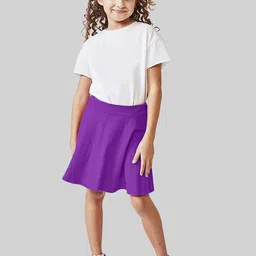 BAESD Girls Flared Above Knee Skirts-picture-36