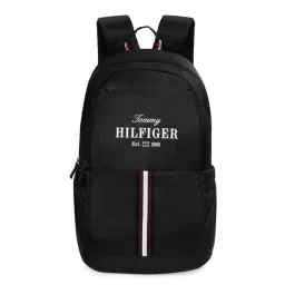 Tommy Hilfiger Laptop Backpack Elbert - Black, 31L Capacity-image-6