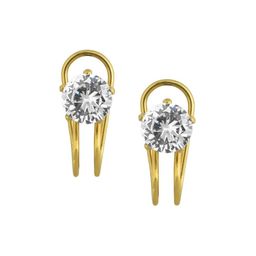 EL REGALO Alloy Contemporary Half Hoop Earrings-picture-10