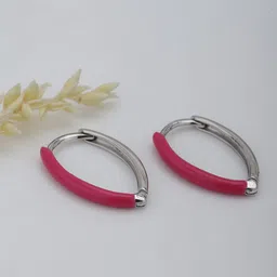 VANBELLE Oval Hoop Earrings-picture-15