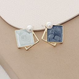 MYKI Gold Plated Studs Earrings-picture-6