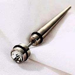 MEENAZ Men Silver-Plated Contemporary Studs Earring-picture-44