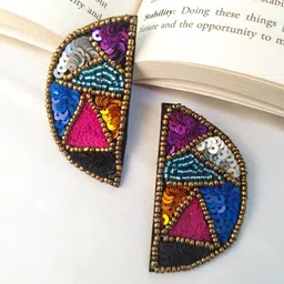 Crunchy Fashion Artificial Beads Studded Studs Earrings-picture-33