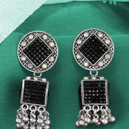 PRIVIU Square Drop Earrings-picture-54
