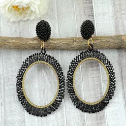 UNIVERSITY TRENDZ Gold-Plated Classic Drop Earrings-picture-32