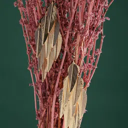 DressBerry Gold Toned Gold-Plated Contemporary Drop Earrings-picture-27