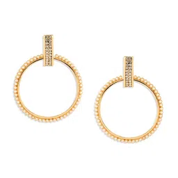 20Dresses Gold-Toned Circular Hoop Earrings-picture-11