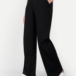 Next One Women Relaxed Straight Leg Loose Fit High-Rise Easy Wash Trousers-picture-42