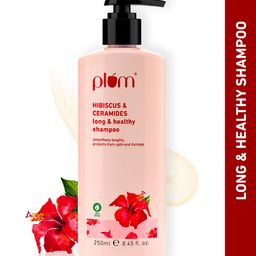 Plum Hibiscus & Ceramides Long & Healthy Shampoo Prevents Split Ends - 250ml-picture-26