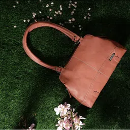 Fostelo Rose Gold PU Structured Shoulder Bag-picture-53