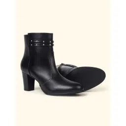 Yoho Women Black Boot 112 Casual Boots image 5