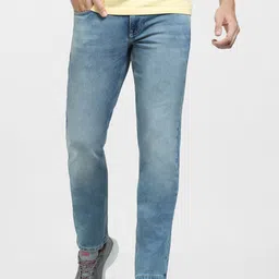 Jack & Jones Men Light Fade Mildly Distressed Low-Rise Slim Fit Cropped Jeans-picture-32