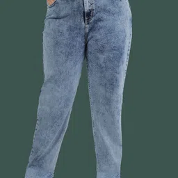 Turning Blue Women Plus Size Straight Fit Jeans-image-50