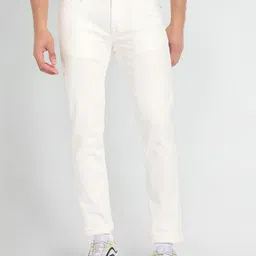 Flying Machine Men Mid Rise Tapered Fit Clean Look Cotton Jeans-picture-20