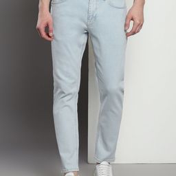 Tommy Hilfiger Men Tapered Fit Cotton Jeans-picture-26