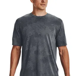 UNDER ARMOUR Training Vent Jacquard Self-Design Short Sleeves Relaxed Fit T-Shirt-picture-45