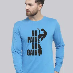 Friskers Typography Printed Round Neck Long Sleeves Cotton Slim Fit T-shirt-image-53