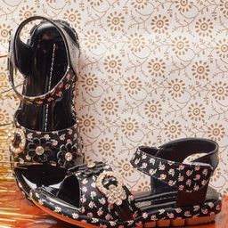BAESD Girls Embellished Open Toe Flats-picture-21