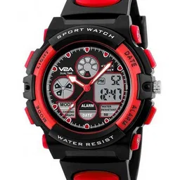 V2A Kids Black Dial & Red Straps Analogue and Digital Multi Function Watch V2A-1163-picture-29