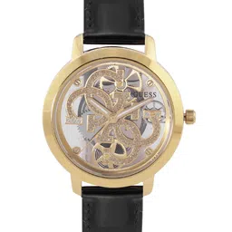 GUESS Women Skeleton Leather Straps Analogue Watch GW0383L1-picture-37