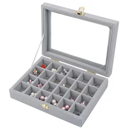 KriShyam Grey Regular Jewellery Organisers-picture-20