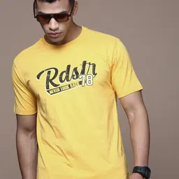 The Roadster Lifestyle Co. Men Typography Printed Round Neck Cotton T-Shirt-picture-16