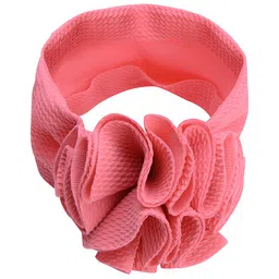 Arendelle Girls Pink Flower Head Hairband-image-85