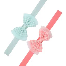 FUNKRAFTS Girls Pink & Blue Set of 2 Hairbands-image-39
