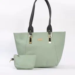 Anna Claire Women Green PU Solid Shoulder Bag image 1