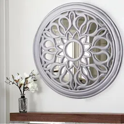 VAS collection home Grey Textured Wooden Wall Hangings-picture-22