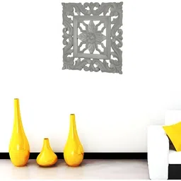 VAS collection home Grey Textured Wooden Wall Hangings-picture-42