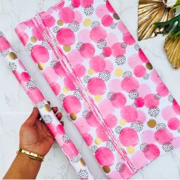 The Big Trove Pink Bubbles Gift Wrapping Paper (Pack of 15)-picture-39
