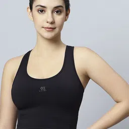 LAASA  SPORTS Full Coverage Removable Padding Dry Fit Workout Bra- 360 Degree Support-picture-18
